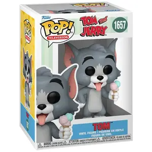 Funko Figurine En Vinyle Tom & Jerry Pop! Tv Tom 9 Cm pas cher