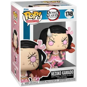 Demon Slayer Nezuko Kamado Vinylfiguur 1749 Funko Pop! meerkleurig pas cher