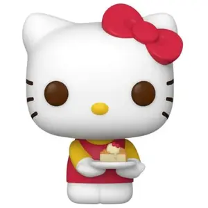 Funko Hello Kitty Figurine Pop! Sanrio Vinyl Hello Kitty With Dessert 9 Cm pas cher