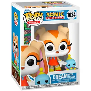 Comparateur de prix : Funko Sonic The Hedgehog - Figurine Pop & Buddy! Cream W/Cheese 9 Cm