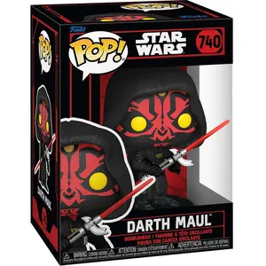 Funko Figure Star Wars: Dark Side Pop! Vinyl Darth Maul 9 Cm pas cher