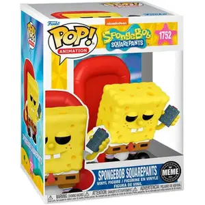 Funko Pop! MEME Animation: Spongebob Squarepants #1752 (Heads out) pas cher