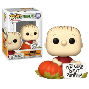 Funko C¿Est La Grosse Citrouille, Charlie Brown - Figurine Pop! Linus ... pas cher