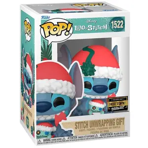 Comparateur de prix : Figurine Funko Pop! Disney - Lilo & Stitch - Stitch Déballage Cadeau