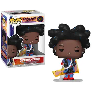 Comparateur de prix : Funko Spider-Man Atsv - Pop Marvel N° 1411 - Spider-Punk (Sans Masque)