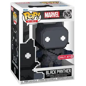 Funko Marvel POP! 8-Bit Vinyl Figur Black Panther 9 cm pas cher