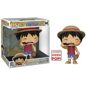 Figurine Funko Pop Jumbo One Piece Luffy pas cher