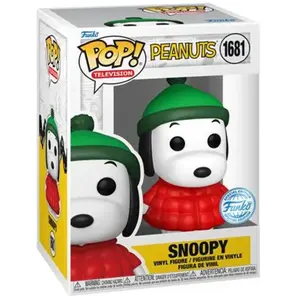 Funko Figurine Funko Pop - Snoopy N°1681 - Snoopy [Avec Chase] (84932) pas cher