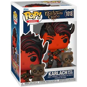 Funko Figurine Funko Pop - Baldur's Gate N°1018 - Karlach Avec Clive (... pas cher