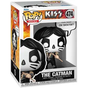 Funko KISS - Figurine POP! The Catman (R&R All Night) 9 cm pas cher