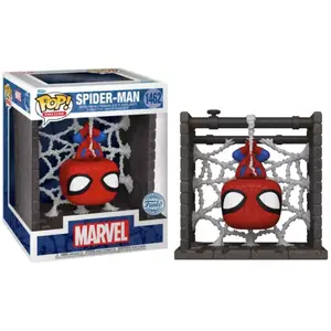Figurine Funko Pop Deluxe Marvel Spider-Man Webbed pas cher
