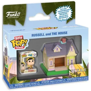 Funko Là-haut - Figurine Bitty POP! Towns Russell and The House pas cher