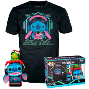 Funko Pop! Figurine Et Ensemble De T-shirts Gamer Avec Grenouille Disn... pas cher