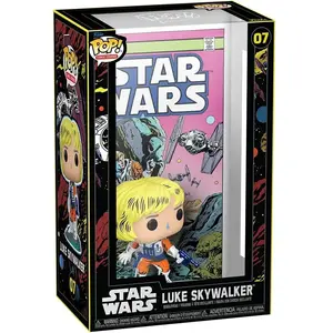 Funko Pop! Figurine Luke Skywalker-couverture De Comic Star Wars 9 Cm pas cher