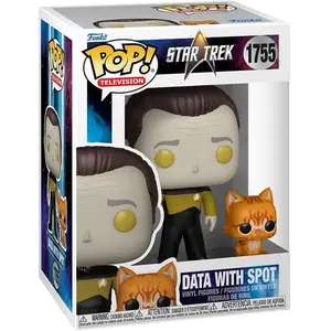 Funko Figurine Funko Pop - Star Trek N°1755 - Data Avec Spot (86250) pas cher