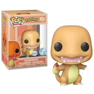 Funko Funko - Pokémon - Figurine POP! Charmander (SftClr) *Exclusive V... pas cher