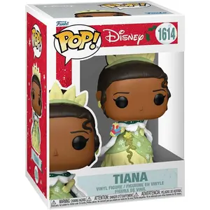 Funko Figurine Funko Pop - Disney N°1614 - Tiana (Noël) (86072) pas cher
