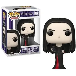 Figurine Funko Pop TV Wednesday Morticia Addams pas cher