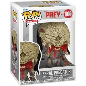 Funko Prey - Figurine POP! Feral Predator 9 cm pas cher