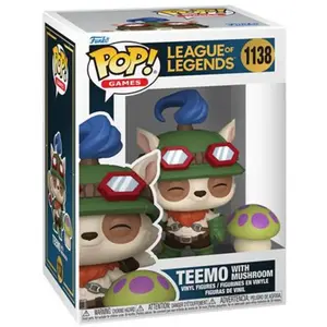 Figurine Funko Pop & Buddy League of Legends Teemo with Shroom pas cher