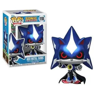 Figurine Funko Pop! N°1118 - Sonic - Neo Metal Sonic (metallique) pas cher