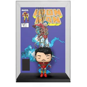 Funko Figurine Funko Pop - Marvel Comics N°75 - Iron Man - Comic Cover (86373)