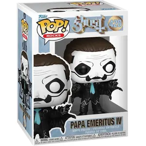 Funko Ghost - Figurine POP! Papa Emeritus IV (Bat Outfit) (Glitter) 9 cm pas cher