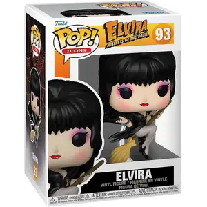 Funko Figurine Funko Pop! N°93 - Elvira - Elvira Broom pas cher