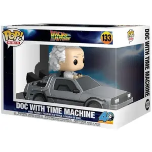 Funko Figurine Funko Pop - Retour Vers Le Futur N°133 - Doc Avec La Ma... pas cher