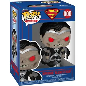 Funko DC Comics POP! Heroes Vinyl Figur Superman Blackest Night 9 cm pas cher