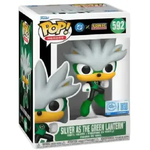 Funko Figurine Funko Pop - Sonic Le Hérisson N°592 - Silver En Green L... pas cher