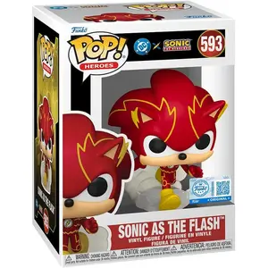 Figurine Funko Pop! N°593 Jla & Sonic Sonic Flash pas cher