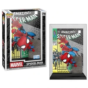 Figurine Funko Pop Comic Cover Marvel Spider-Man 65 pas cher