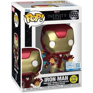 Funko Avengers: Endgame - Figurine POP! Plus Iron Man Beams (GW) 9 cm pas cher