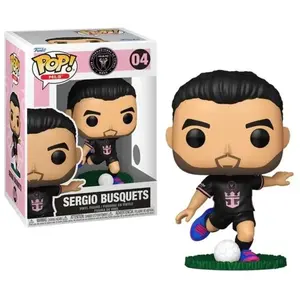 Funko Football - Figurine POP! Inter Miami Sergio Busquets 9 cm pas cher