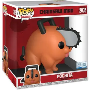 Figurine Funko Pop Jumbo Chainsaw Man Pochita pas cher
