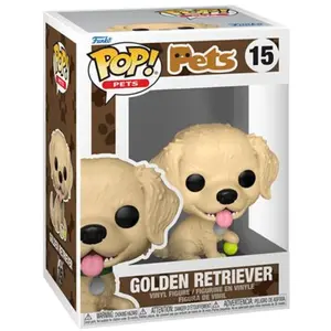 Funko Pop! Pets: Golden Retriever #15 pas cher