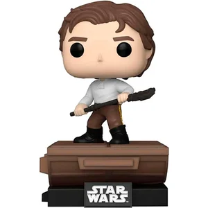 Comparateur de prix : FIGURINE FUNKO POP DELUXE RETURN OF THE JEDI BUILD A SCENE HAN SOLO FU