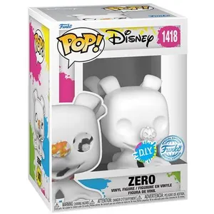 Figurine Funko Pop Disney The Nightmare Before Christmas Zero DIY pas cher