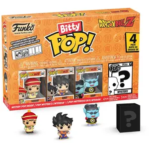 Pack 4 Figurines Funko Bitty Pop Dragon Ball Z Gohan pas cher
