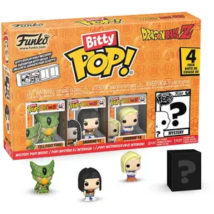 Pack 4 Figurines Funko Bitty Pop Dragon Ball Z Cell First Form pas cher