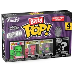 Funko L'ÉTRANGE NOËL DE MR. JACK PACK 4 FIGURINES BITTY POP! VINYL OOGIE BOO pas cher