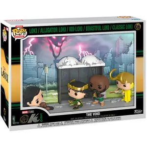 Funko Loki Pack Xx Pop Moments Deluxe Vinyl Figurines The Void pas cher