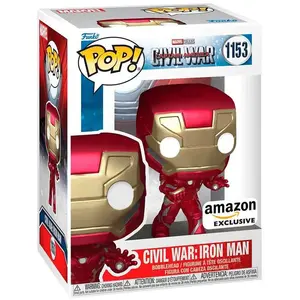 Comparateur de prix : Funko Pop! Marvel: Civil War Build A Scene - Iron Man - Captain Americ...