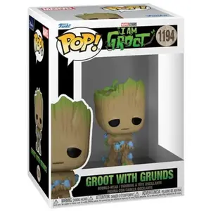 Comparateur de prix : Figurine Funko Pop Marvel I Am Groot with Grunds