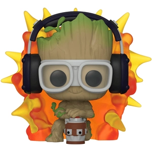 Figurine Funko Pop! Marvel: IAG- Groot w/ detonator pas cher