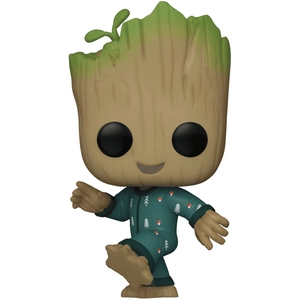 Figurine Funko Pop! Marvel: IAG- Groot  Groot in Onesie (dancing) pas cher