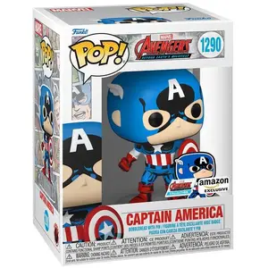 Funko Pop! Figurine Pin´s A60 Comic Con Captain America Marvel pas cher