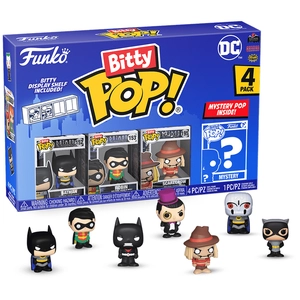 Pack de 4 figurines Funko Bitty Pop DC Batman pas cher
