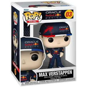 Figurine Funko Pop - Formule 1 (F1) N°03 - Max Verstappen (Oracle Red Bull Racing) (72217)